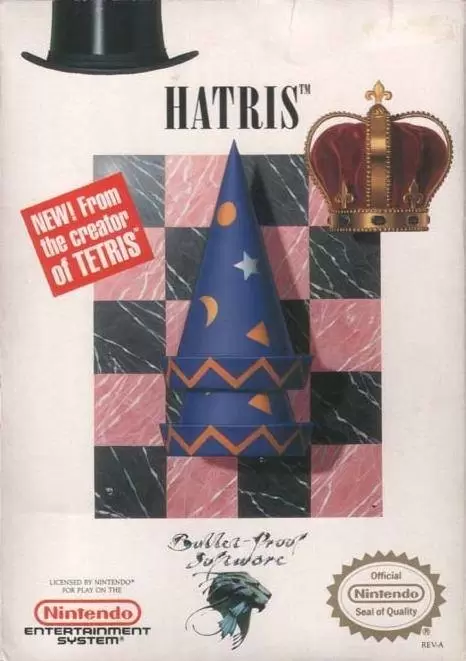 Nintendo NES - Hatris