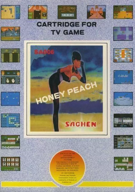 Jeux Nintendo NES - Honey Peach