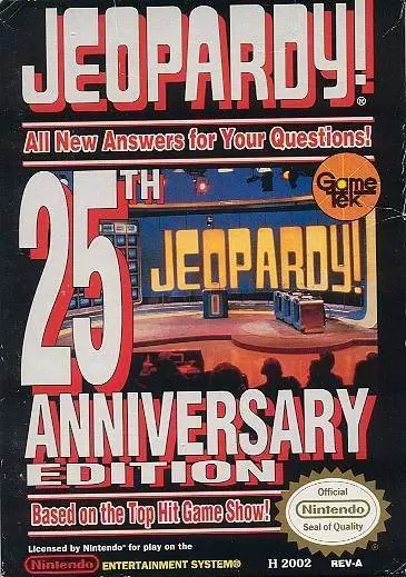 Nintendo NES - Jeopardy! 25th Anniversary Edition