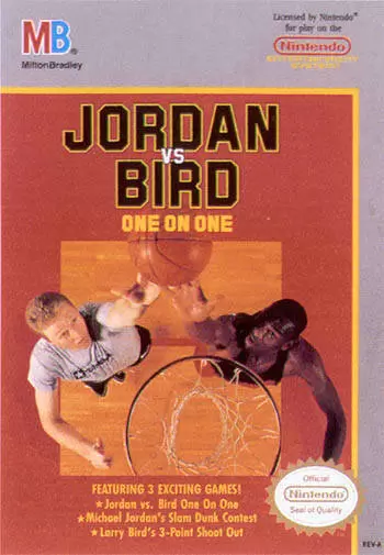 Nintendo NES - Jordan vs Bird - One on One