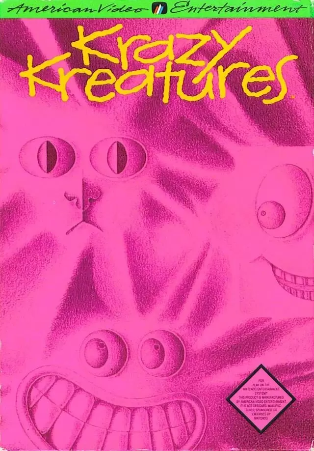 Nintendo NES - Krazy Kreatures