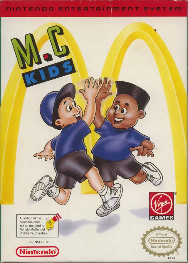 Jeux Nintendo NES - M.C. Kids