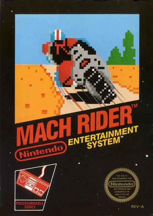 Nintendo NES - Mach Rider