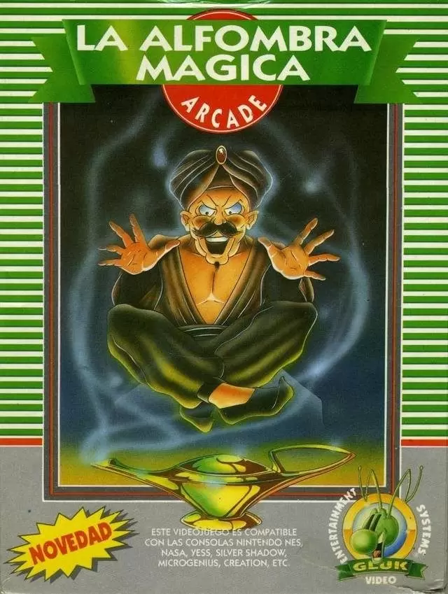 Jeux Nintendo NES - Magic Carpet 1001