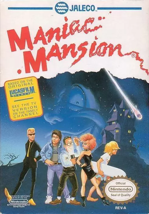 Nintendo NES - Maniac Mansion
