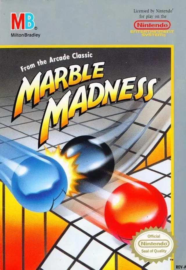 Nintendo NES - Marble Madness