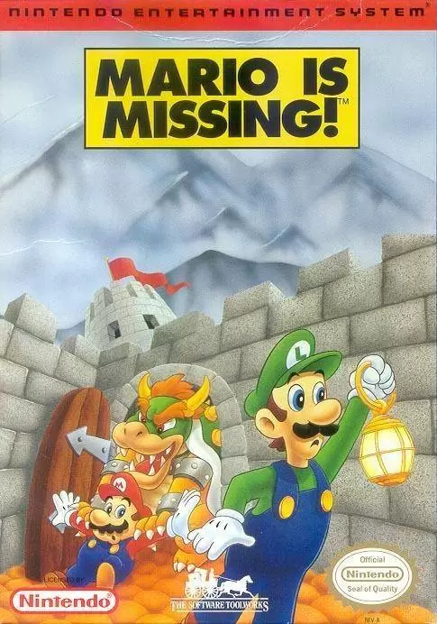 Jeux Nintendo NES - Mario Is Missing!