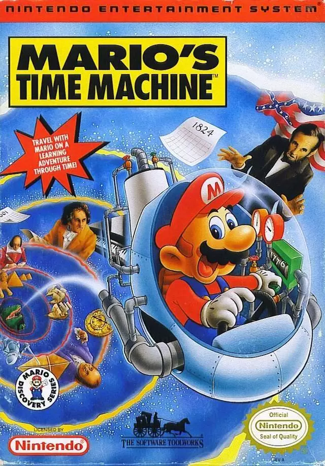 Nintendo NES - Mario\'s Time Machine