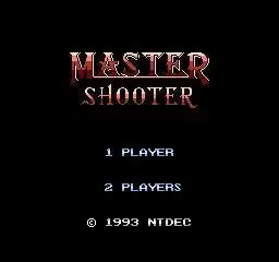 Jeux Nintendo NES - Master Shooter