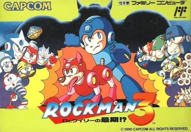 Jeux Nintendo NES - Mega Man 3