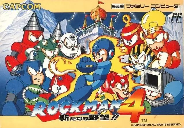 Jeux Nintendo NES - Mega Man 4