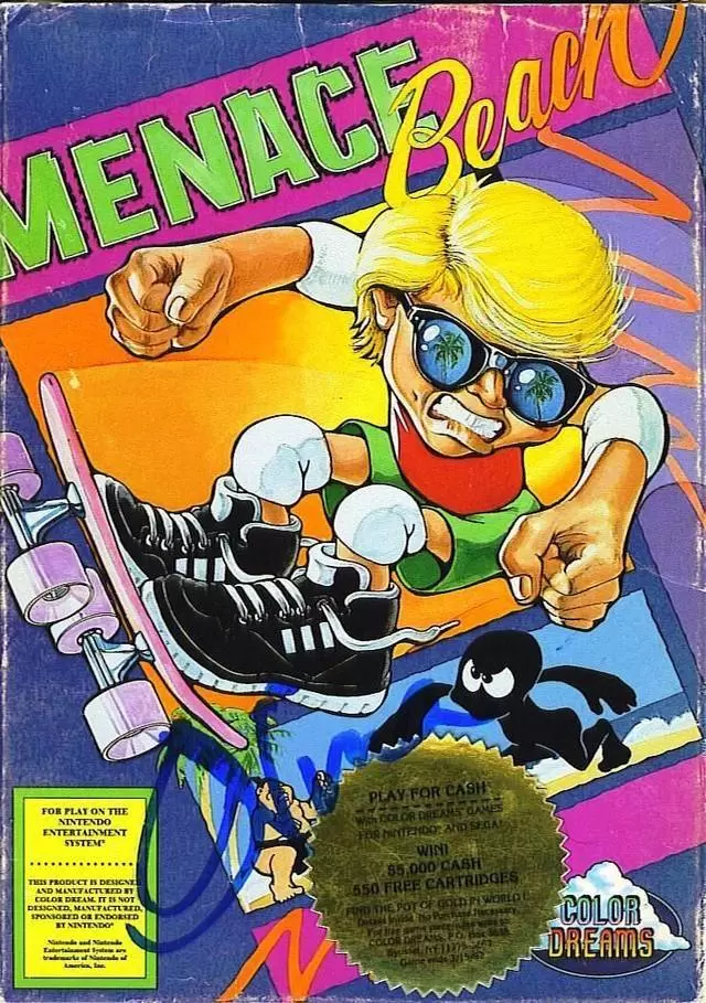 Nintendo NES - Menace Beach