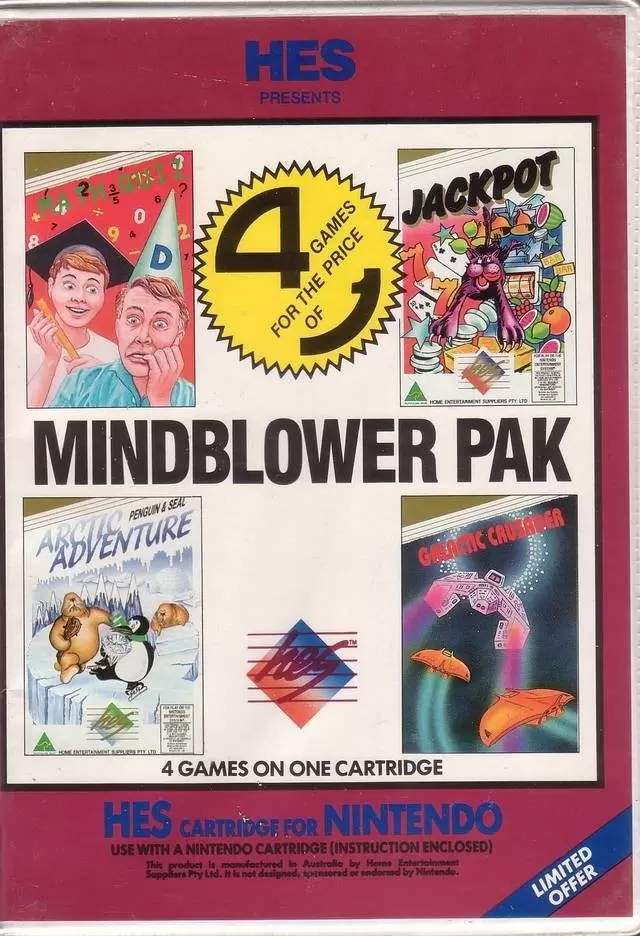 Nintendo NES - Mindblower Pak