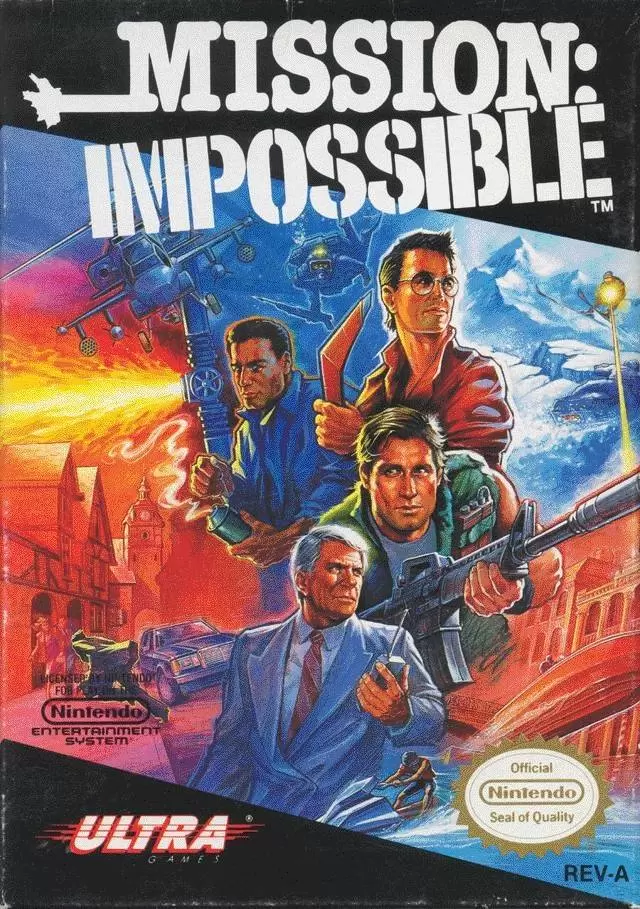 Jeux Nintendo NES - Mission: Impossible