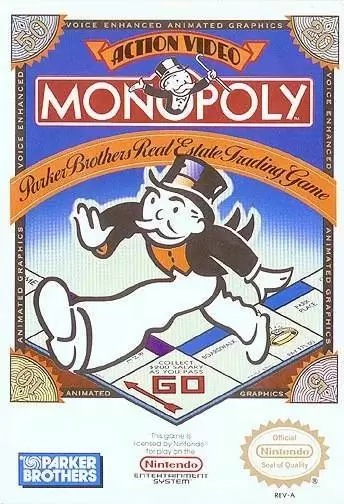 Jeux Nintendo NES - Monopoly
