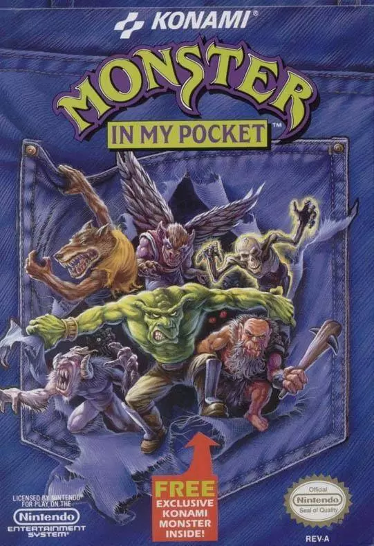 Nintendo NES - Monster in My Pocket