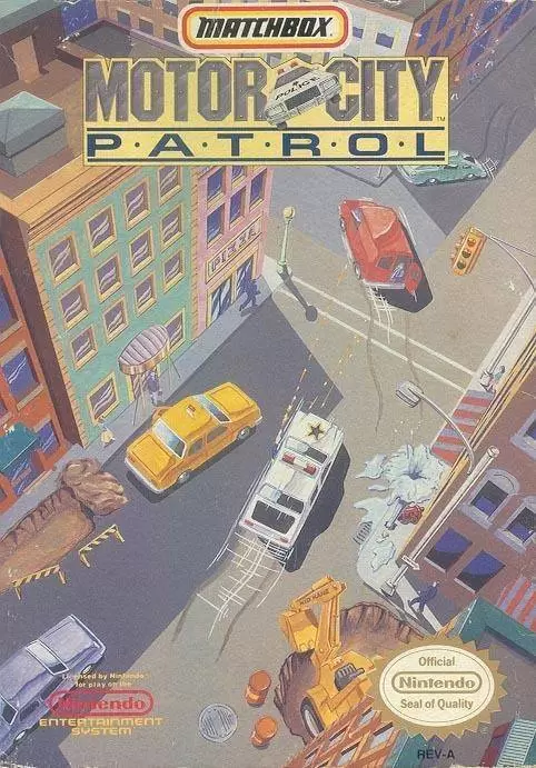 Nintendo NES - Motor City Patrol