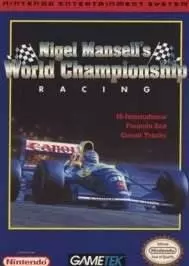 Nintendo NES - Nigel Mansell\'s World Championship Racing