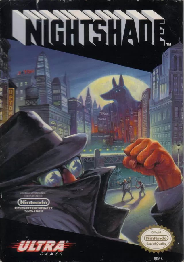 Jeux Nintendo NES - Nightshade