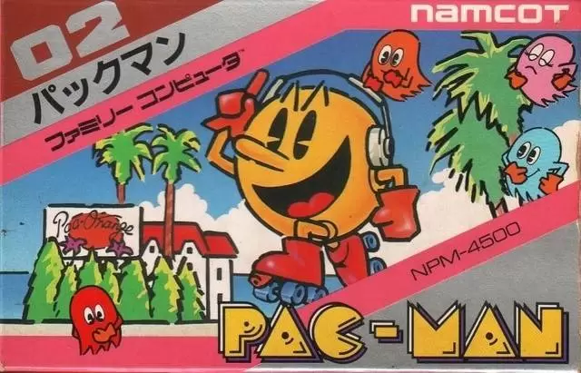Jeux Nintendo NES - Pac-Man
