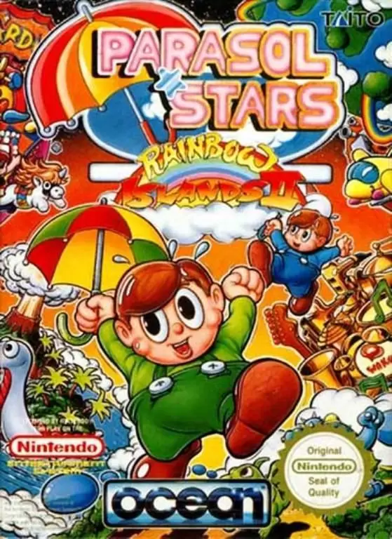 Nintendo NES - Parasol Stars: Rainbow Islands II