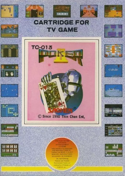 Jeux Nintendo NES - Poker II