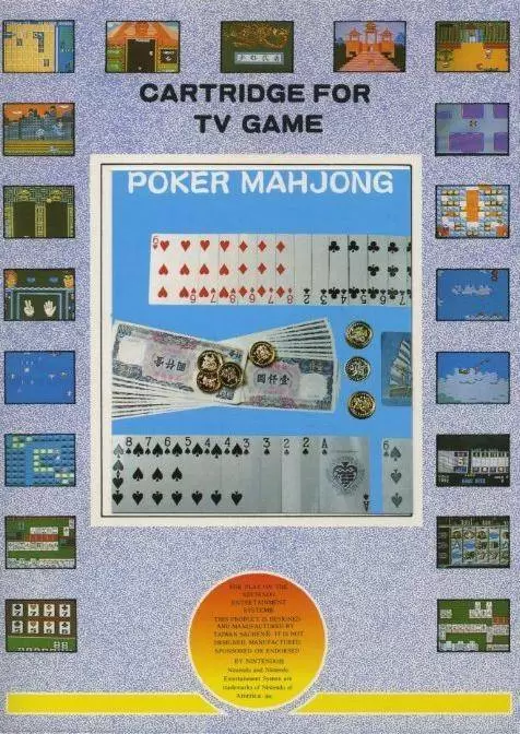 Nintendo NES - Poker Mahjong