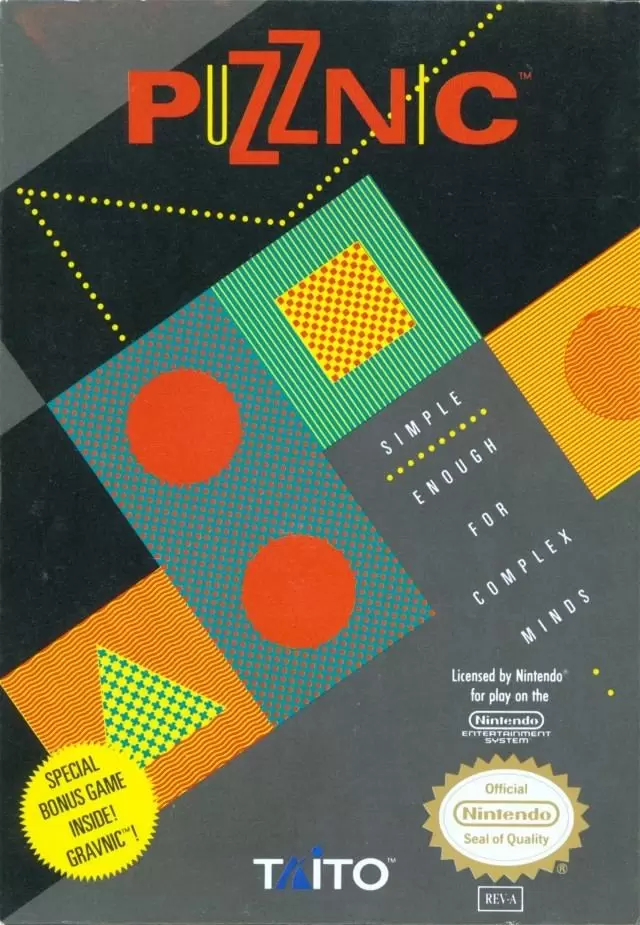 Nintendo NES - Puzznic