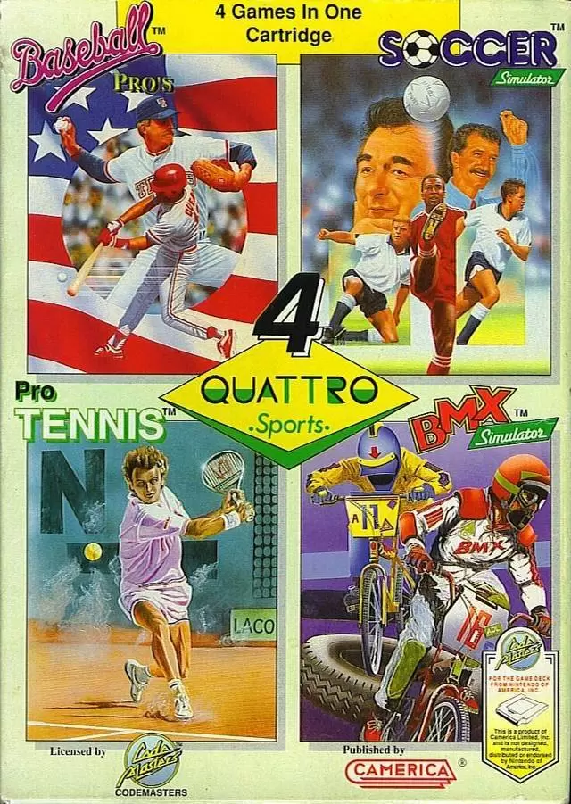 Nintendo NES - Quattro Sports