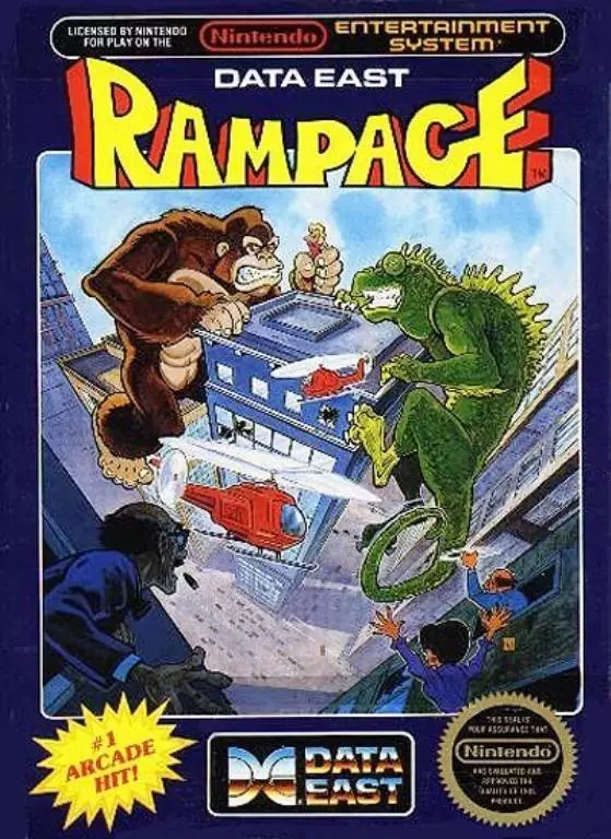 Jeux Nintendo NES - Rampage