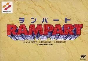 Nintendo NES - Rampart (Japan)