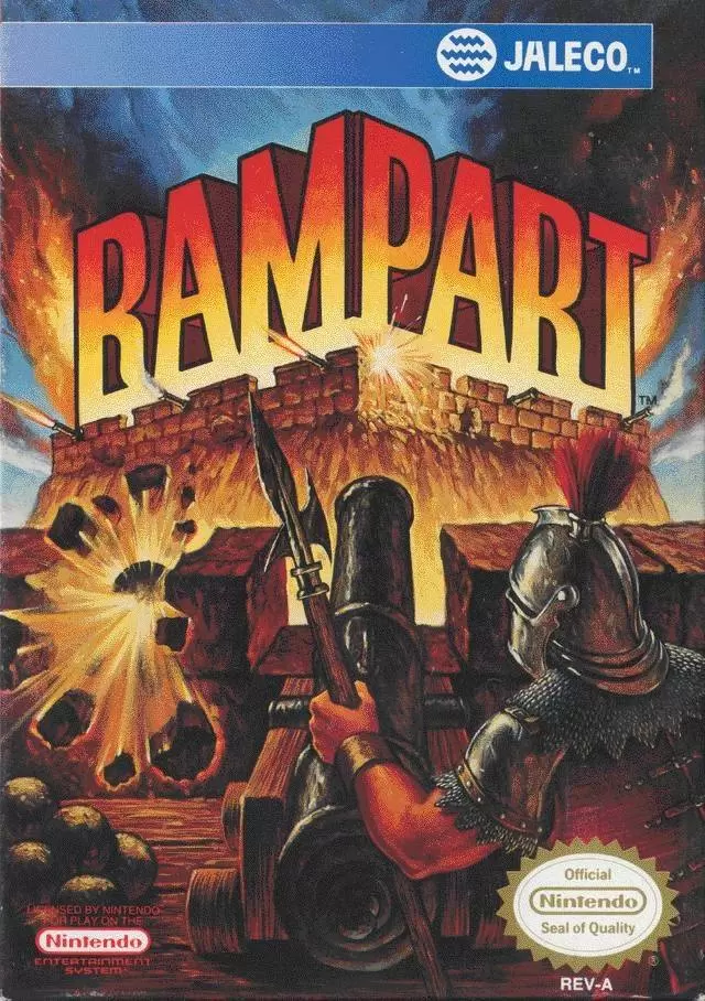 Nintendo NES - Rampart
