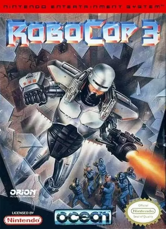 Jeux Nintendo NES - RoboCop 3
