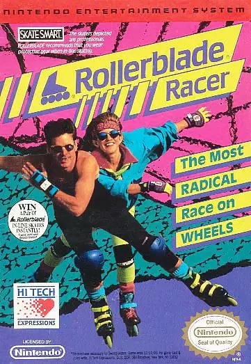 Jeux Nintendo NES - Rollerblade Racer