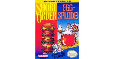 short order eggsplode nes