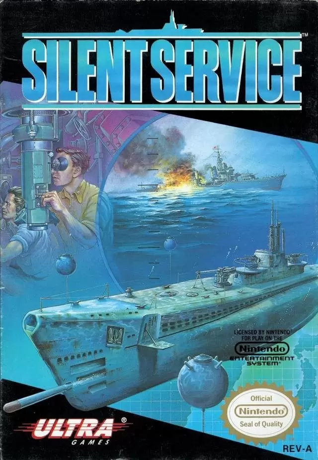 Nintendo NES - Silent Service