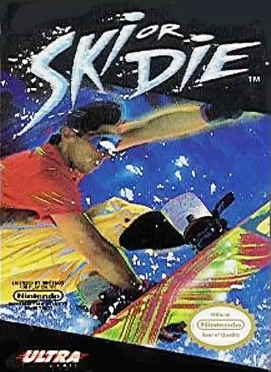 Nintendo NES - Ski or Die