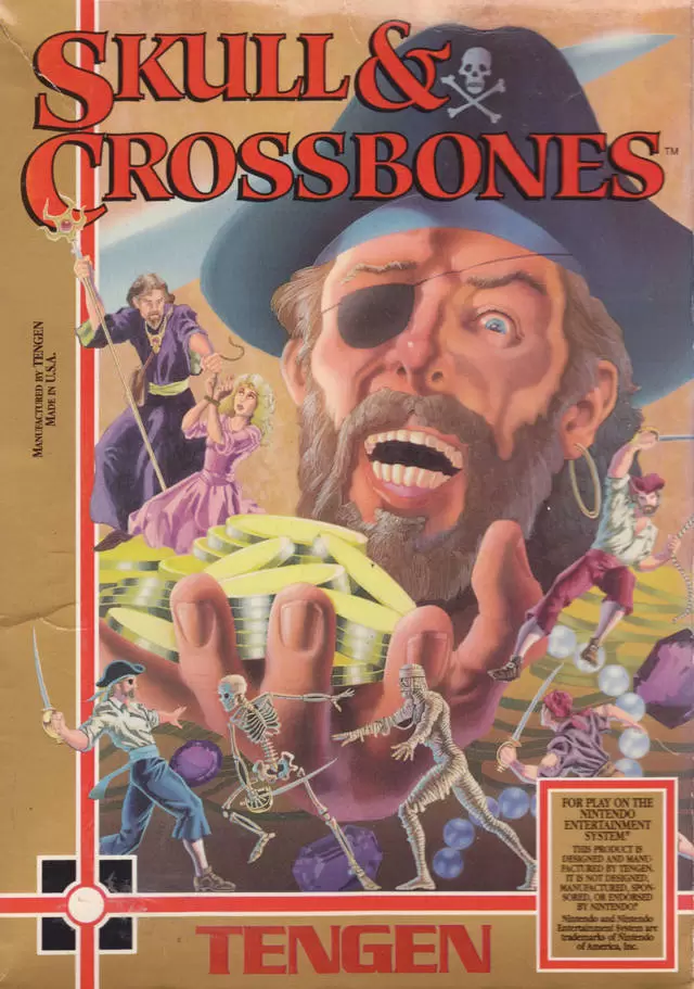Jeux Nintendo NES - Skull & Crossbones