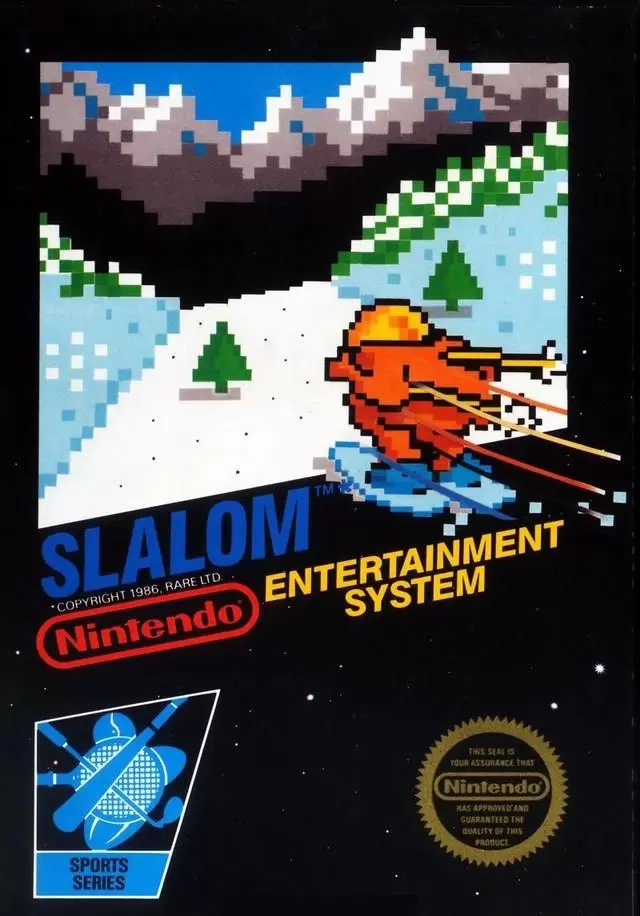 Jeux Nintendo NES - Slalom