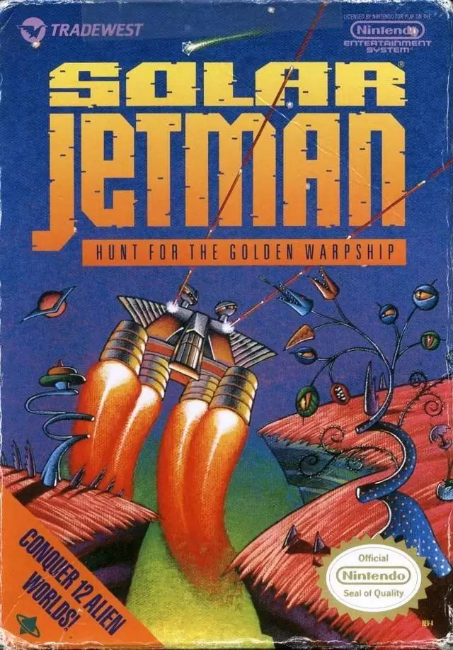 Jeux Nintendo NES - Solar Jetman: Hunt for the Golden Warpship