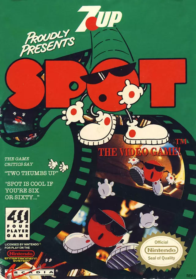Jeux Nintendo NES - Spot: The Video Game
