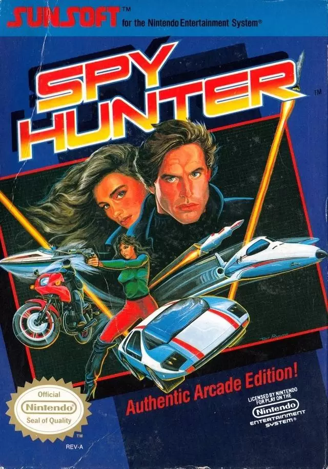 Jeux Nintendo NES - Spy Hunter