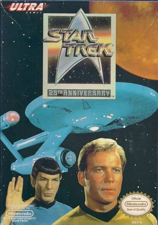 Jeux Nintendo NES - Star Trek: 25th Anniversary