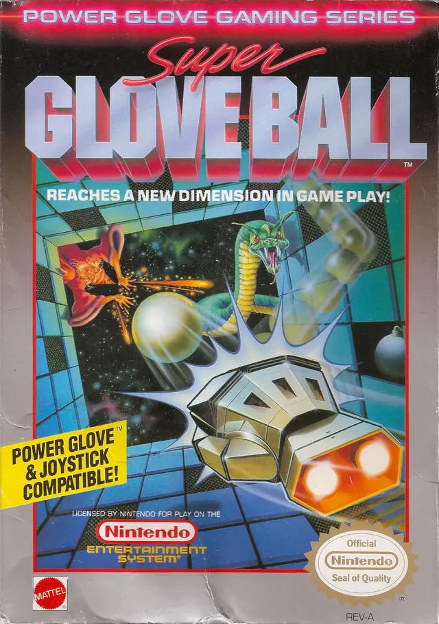 Jeux Nintendo NES - Super Glove Ball