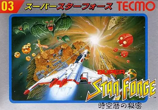 Jeux Nintendo NES - Super Star Force: Jikuureki no Himitsu