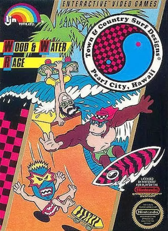Jeux Nintendo NES - T&C Surf Designs: Wood & Water Rage