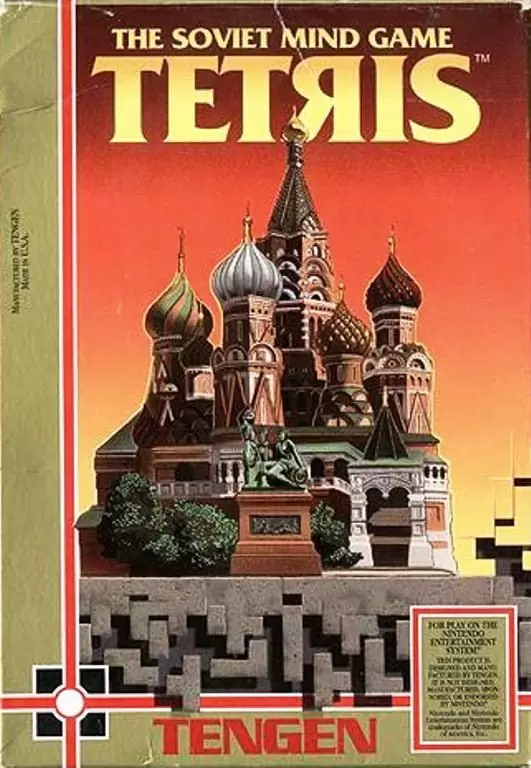 Jeux Nintendo NES - Tetris (Tengen)