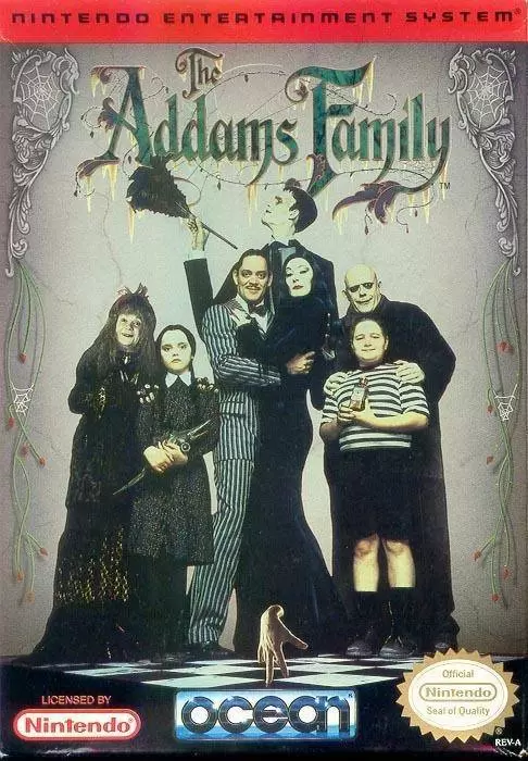 Jeux Nintendo NES - The Addams Family