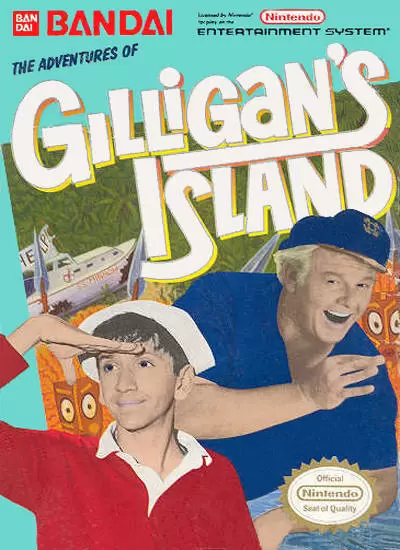 Jeux Nintendo NES - The Adventures of Gilligan\'s Island