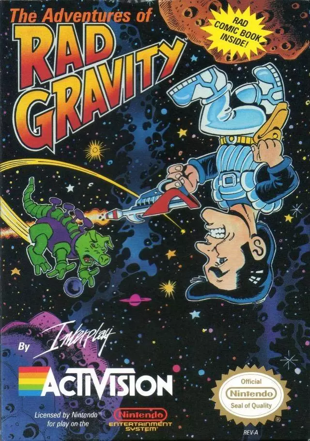 Jeux Nintendo NES - The Adventures of Rad Gravity